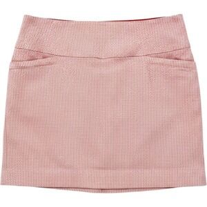 S.C. & Co. Athletic Skort Womens Large Red White Geometric Golf Tennis